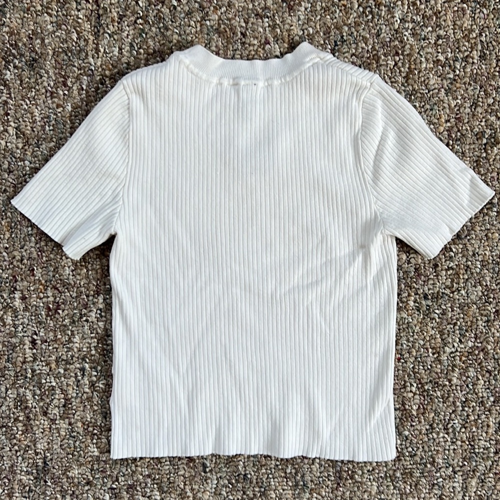 White Butterfly Tee - Picture 2 of 2